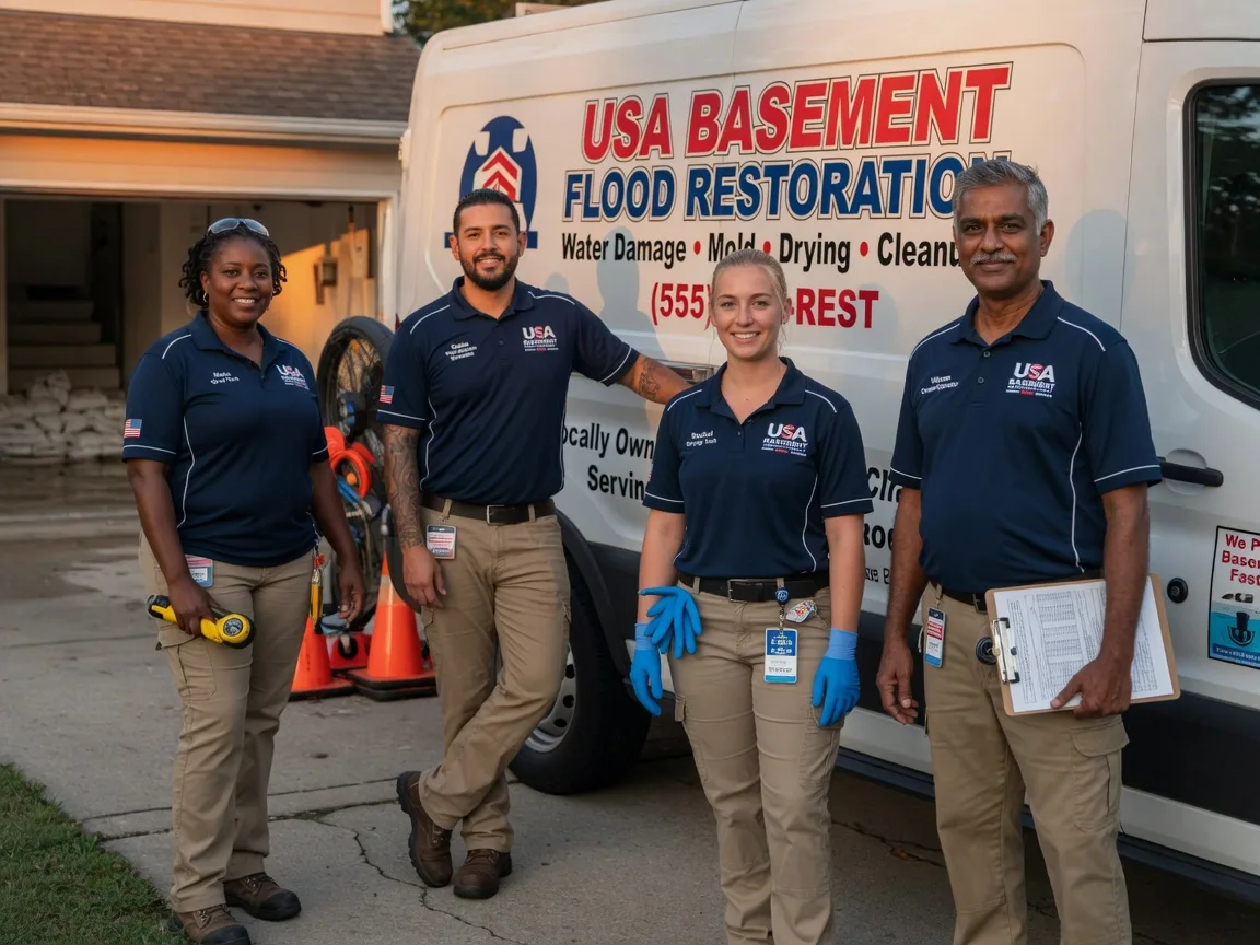 Basement Flood Cleanup company in Dunlo, PA